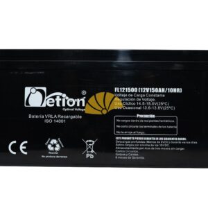 BATERÍAS NETION 12V-150AH AGM