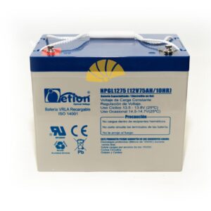 BATERÍAS NETION 12V-75AH GEL