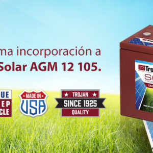 BATERÍA SOLAR TROJAN 12V-105AH AGM