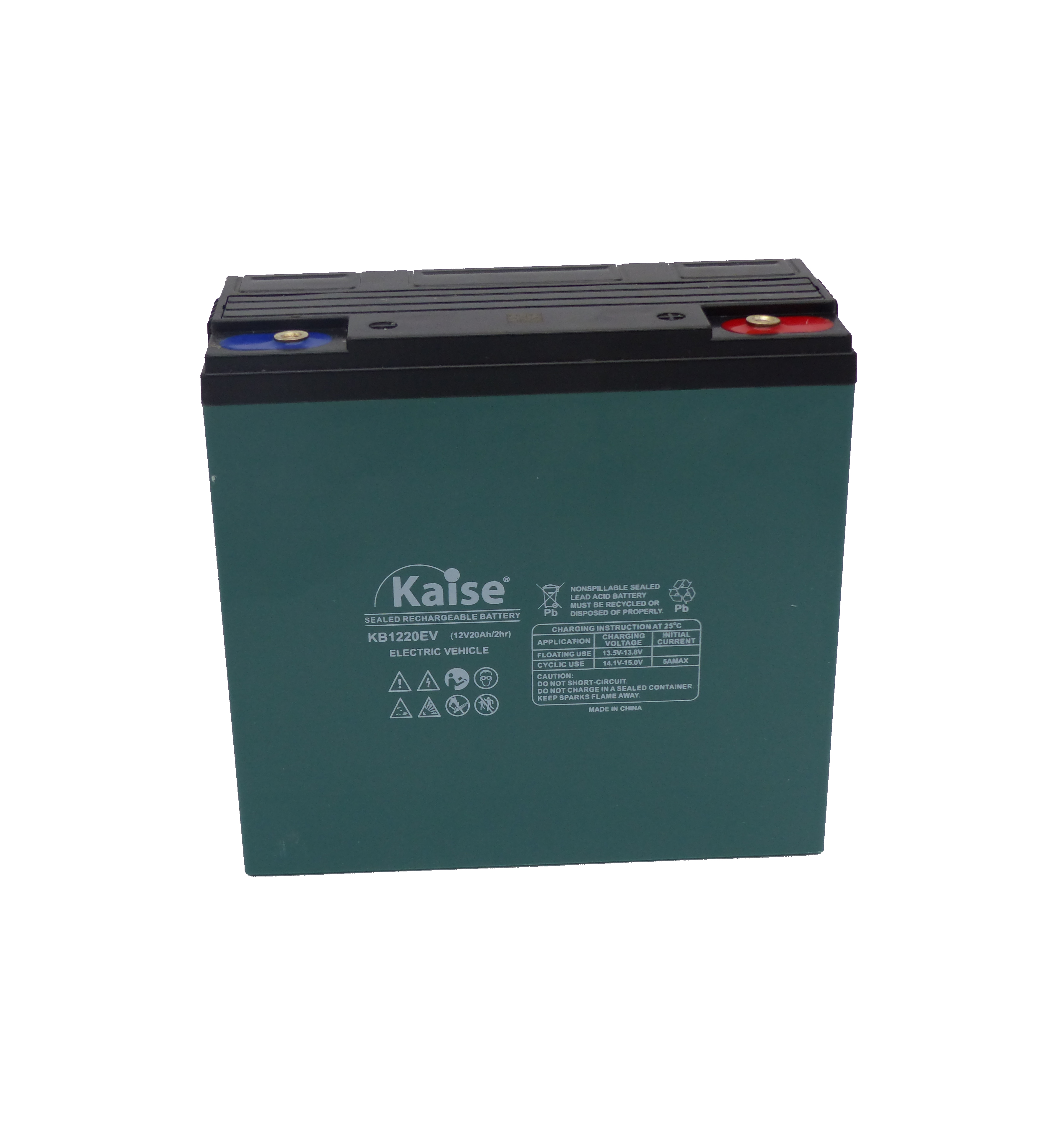 Para aumentar compresión origen BATERÍA KAISE KB1220EV 12V 20AH ELECTRIC VEHICLE