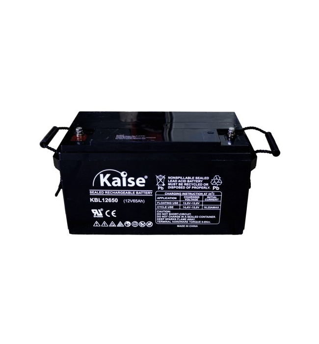 BATERÍAS KAISE 12V-65AH LONG LIFE