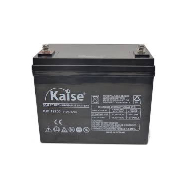 BATERÍAS KAISE 12V-75AH LONG LIFE