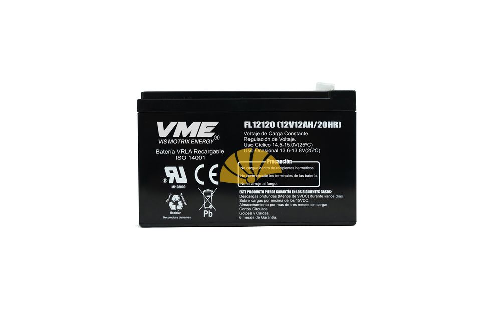 BATERÍAS VME 12V-12AH FL12120
