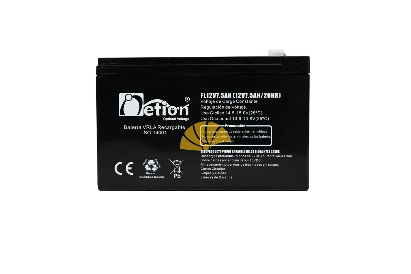 BATERÍAS NETION 12V-7.5AH AGM