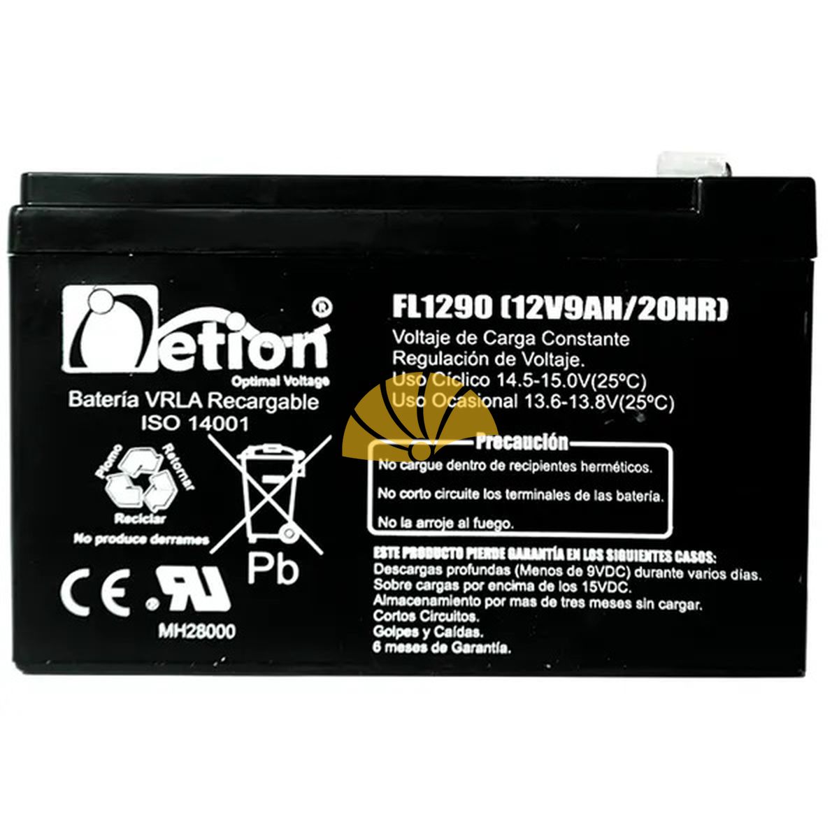 BATERÍAS NETION 12V-9AH AGM