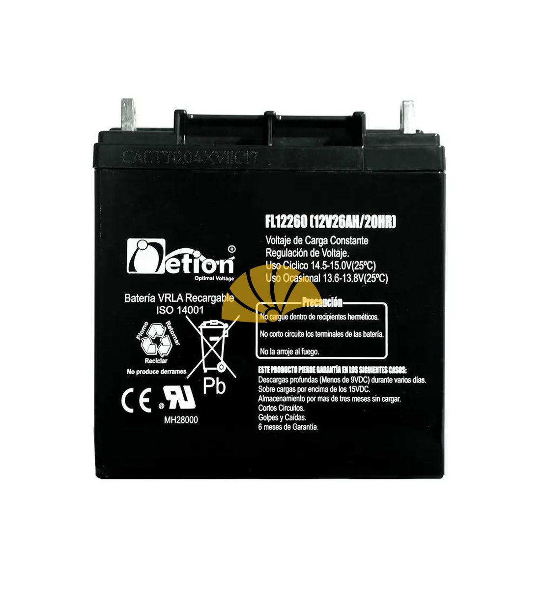 BATERÍAS NETION 12V-26AH AGM