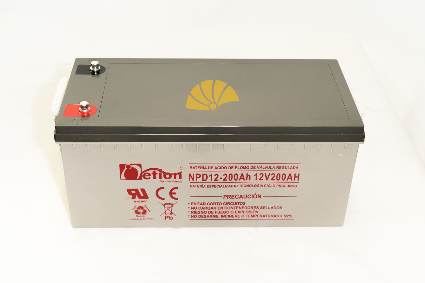 BATERÍAS NETION 12V-200AH CICLO PROFUNDO