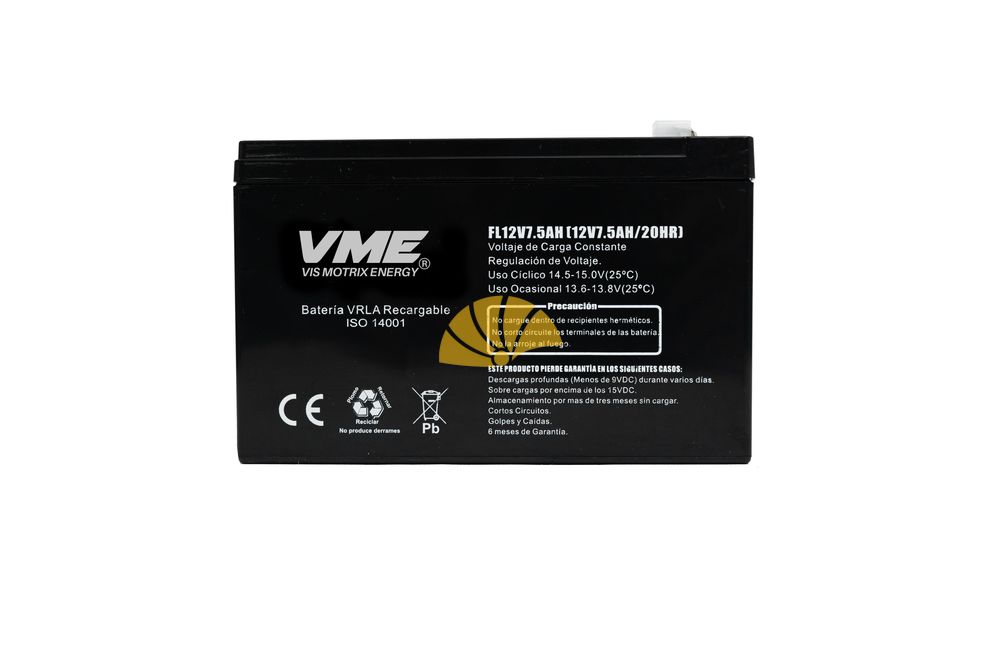 BATERÍAS VME FL 12V-7.5AH