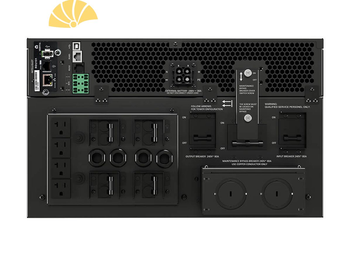 UPS VERTIV 10kVA-10kW 220V ONLINE GXT5-10KMVRT6UXLN - Imagen 2