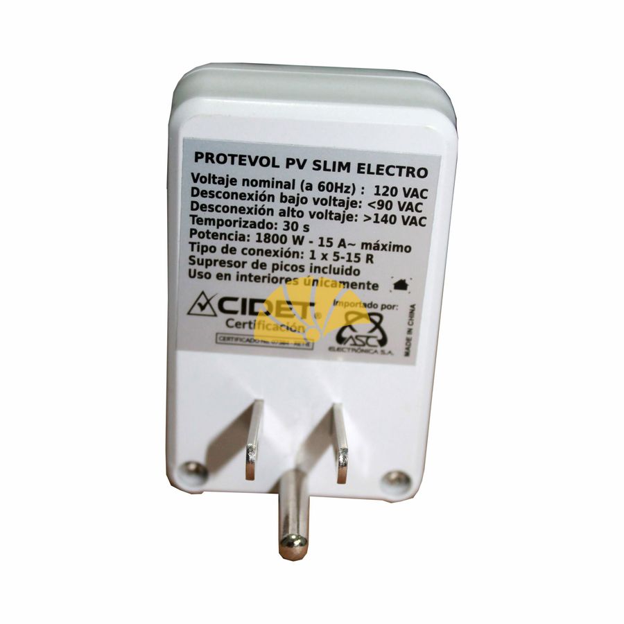 PROTECTOR VOLTAJE SLIM ELECTRO - Imagen 3