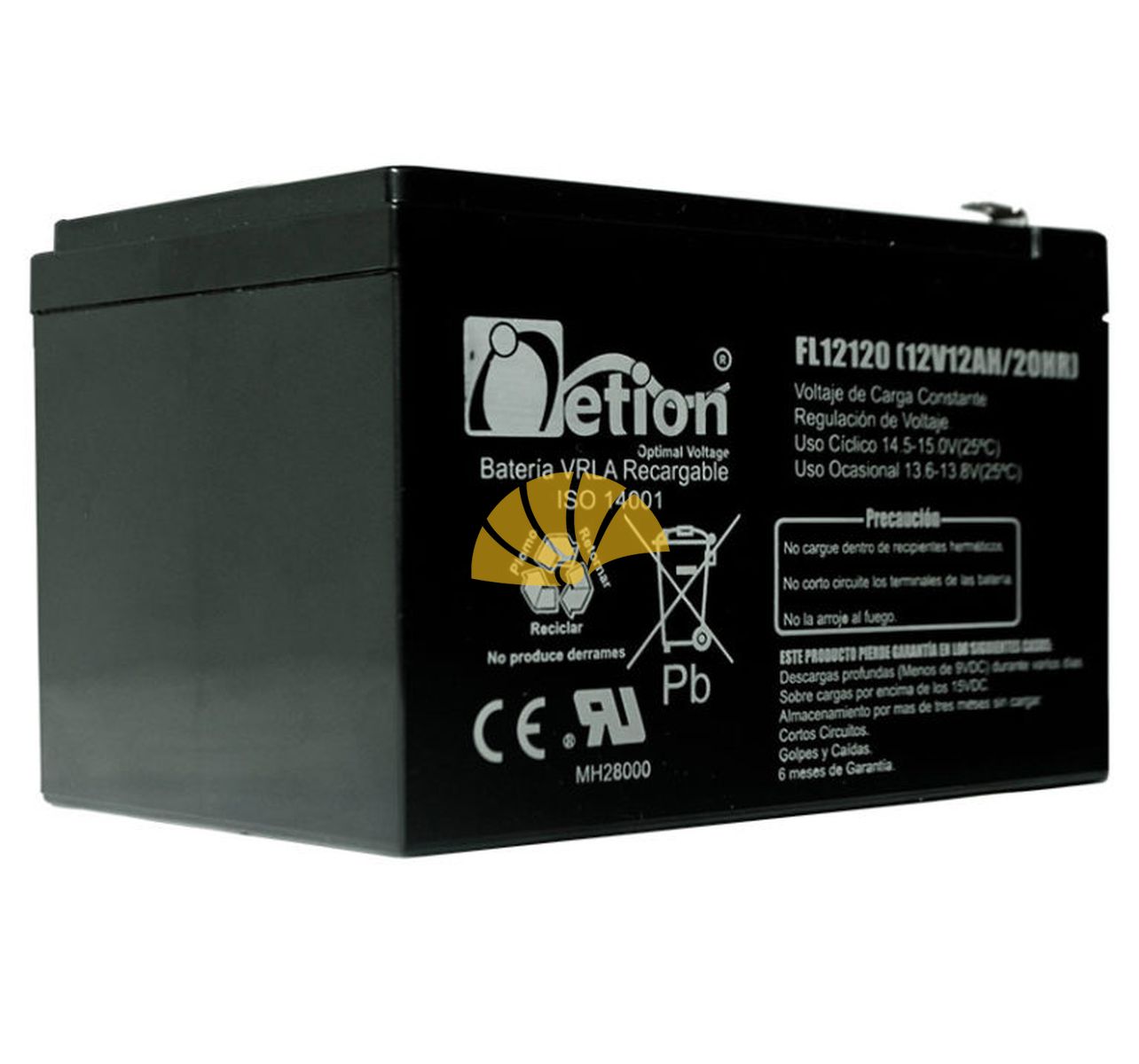 BATERÍAS NETION 12V-12AH AGM - Imagen 3