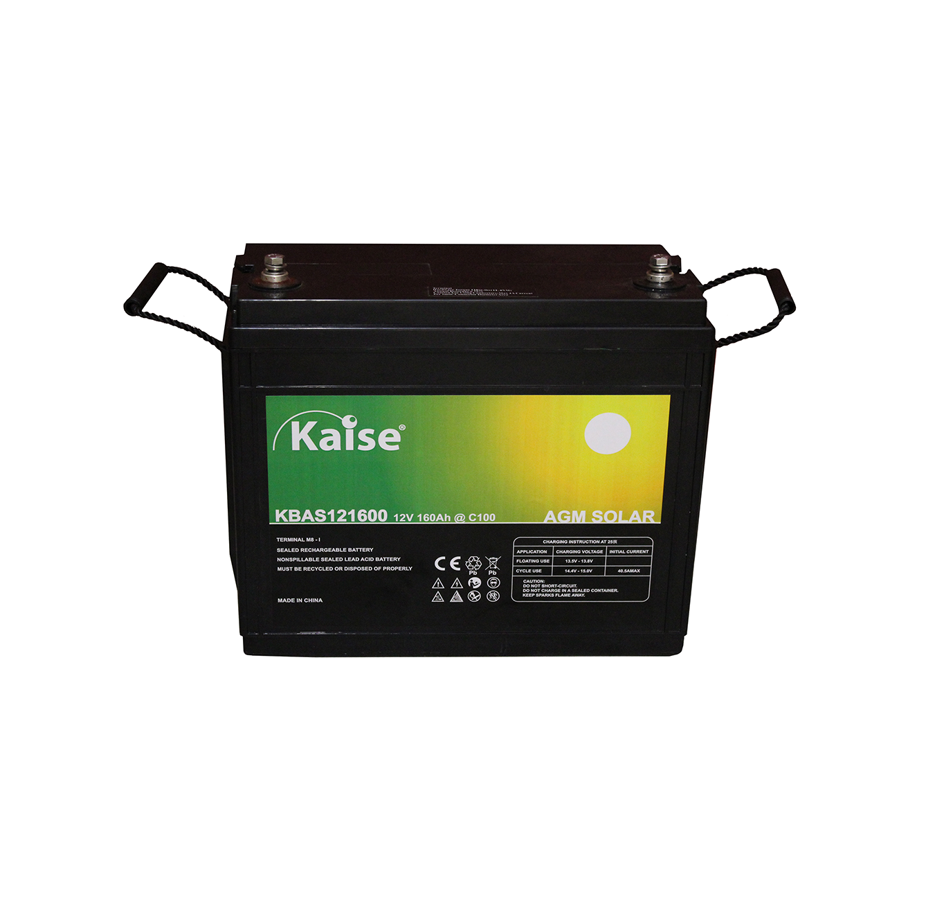 BATERÍA KAISE SOLAR 12V 160Ah