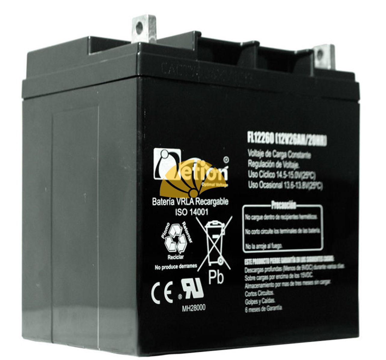 BATERÍAS NETION 12V-26AH AGM - Imagen 3