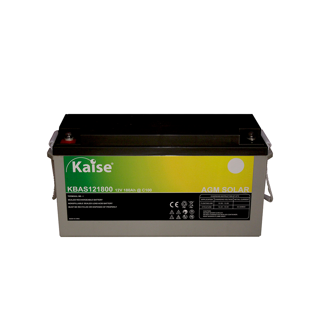 BATERÍA KAISE SOLAR 12V 180Ah