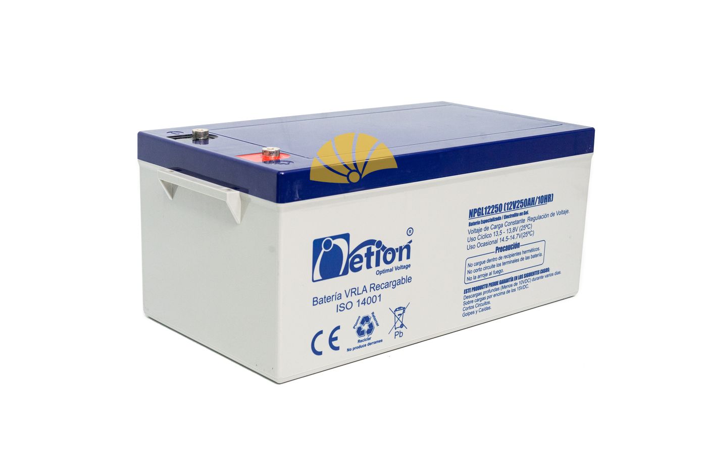 BATERÍAS NETION 12V-250AH GEL - Imagen 2