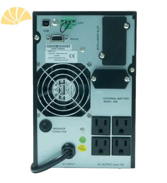 Ups POWEST TITAN 1kVA Online Torre - Imagen 2