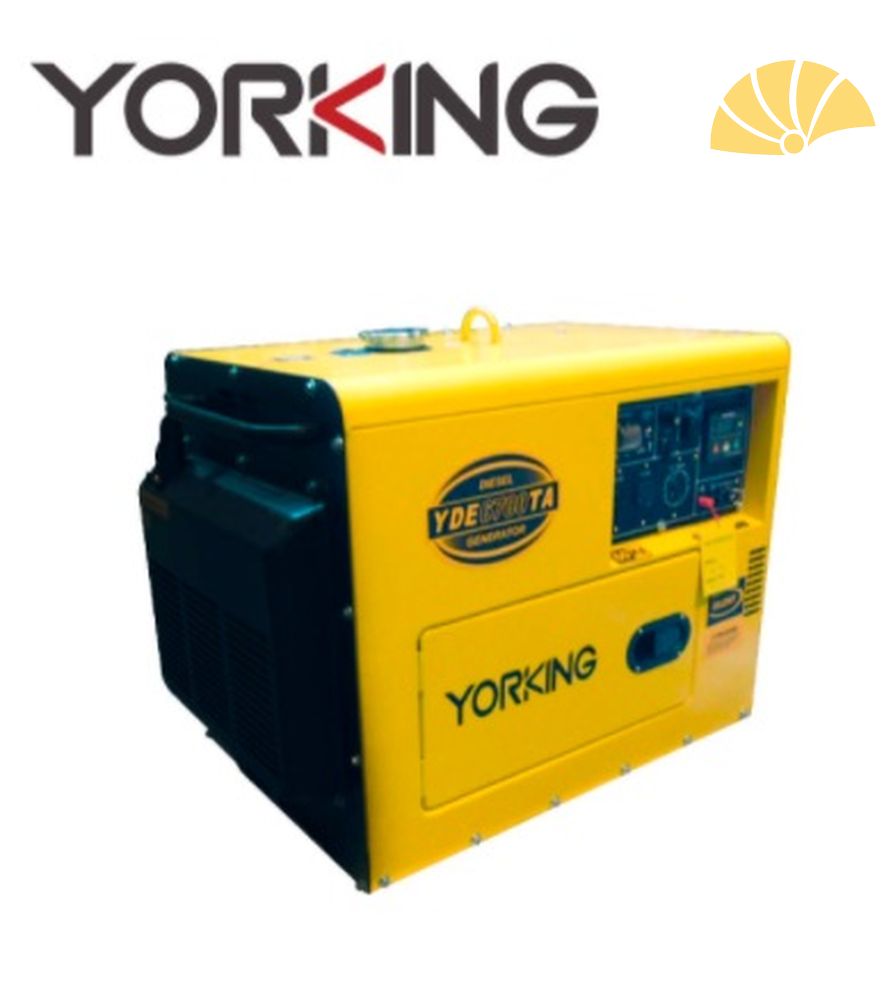 Planta electrica YORKING 5500W - YDE6700TA - DIESEL