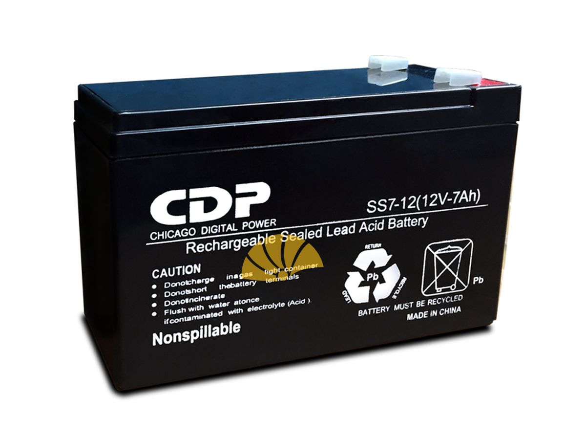 BATERÍA CDP 12V-7AH SLB (84-Watt Hour)