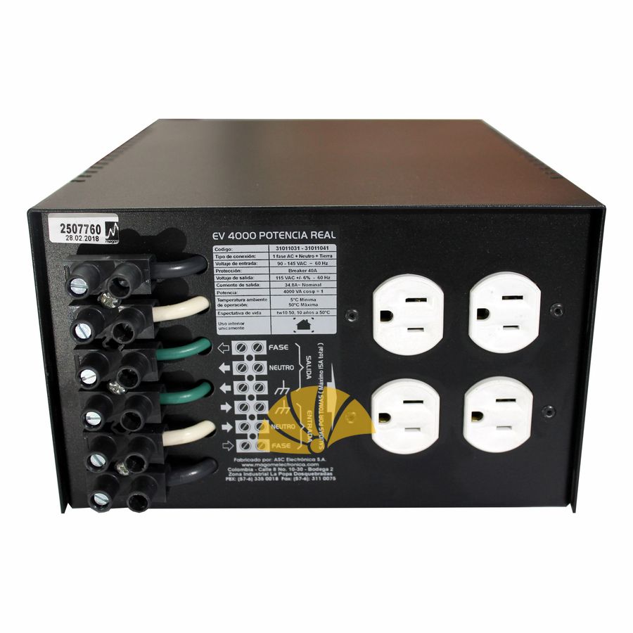 REGULADOR EV-4000 SB - Imagen 3