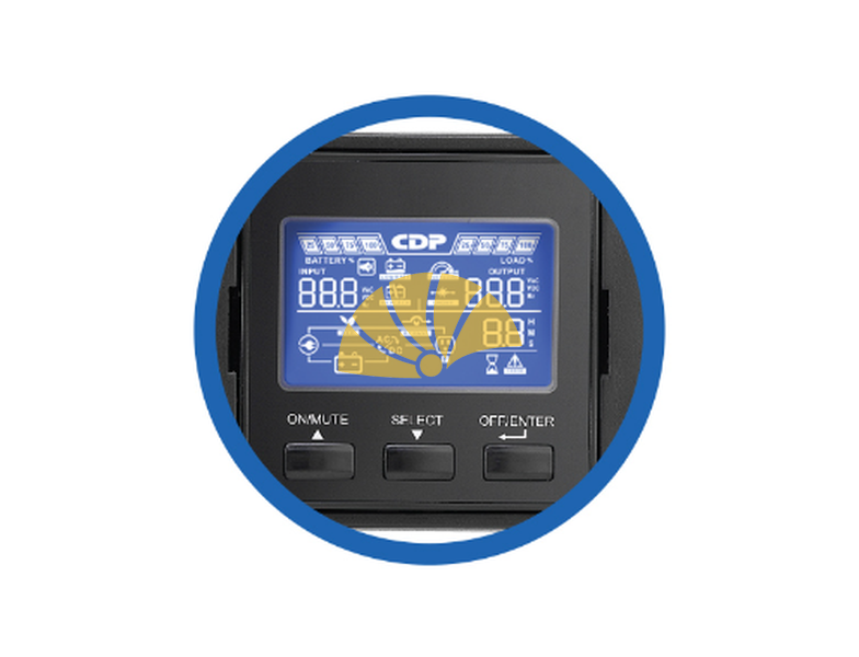 UPS CDP 1KVA-1KW ONLINE RACK UPO11-1RTAX - Imagen 4